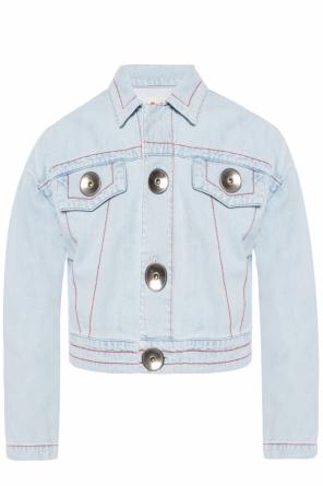 Denim jacket with stitching details, zdjęcie 1 Denim jacket with stitching details od Marni
